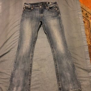 Miss me jeans size 30 inseam 33 these are nice great look and feel